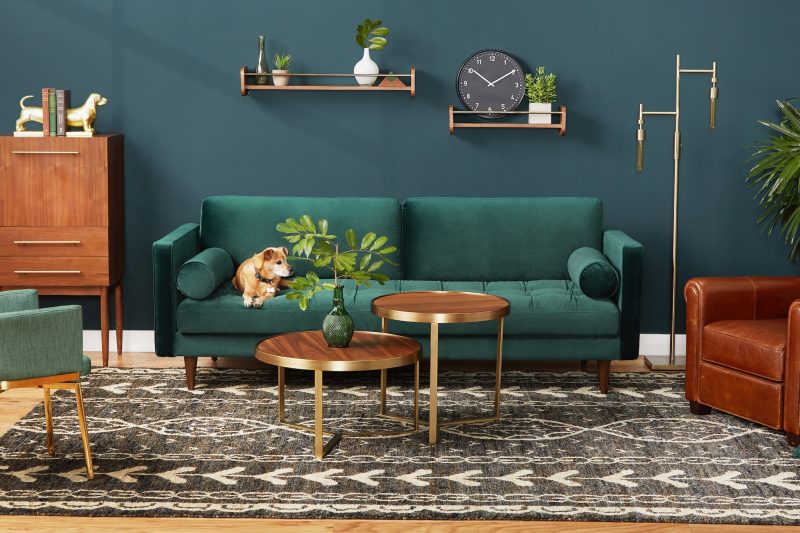 Sofa Băng Bọc Vải Thanh Lịch Cho Chung Cư SF-281