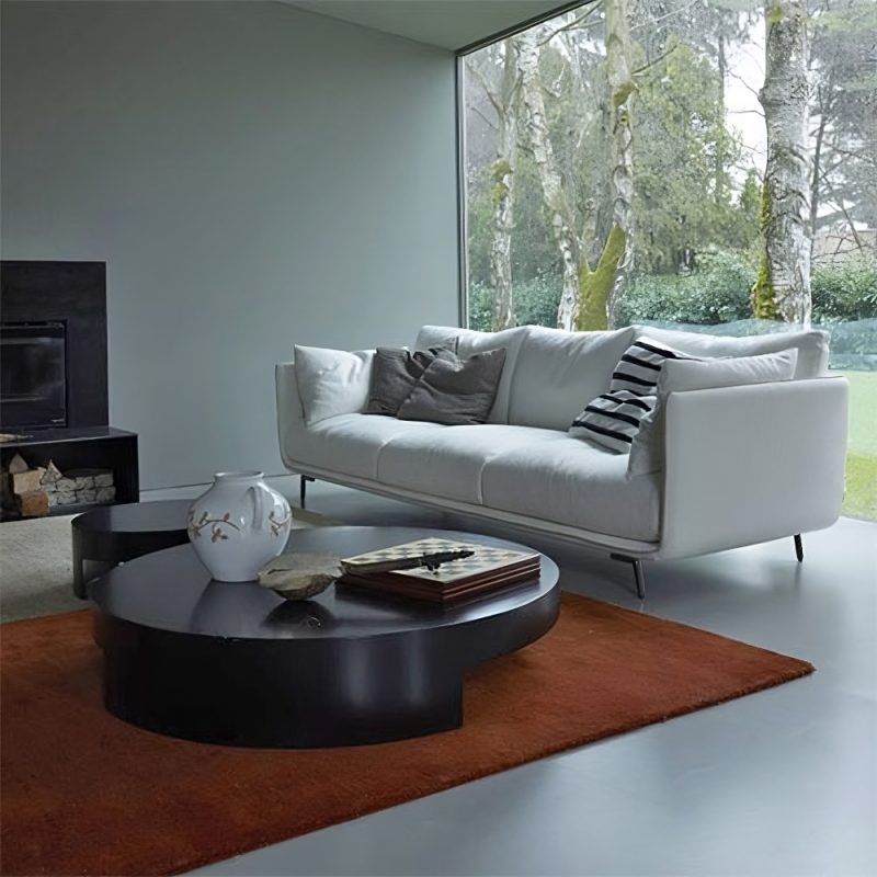 Sofa Băng Bọc Vải Chân Cao Cho Phòng Khách Joeerly SF-329