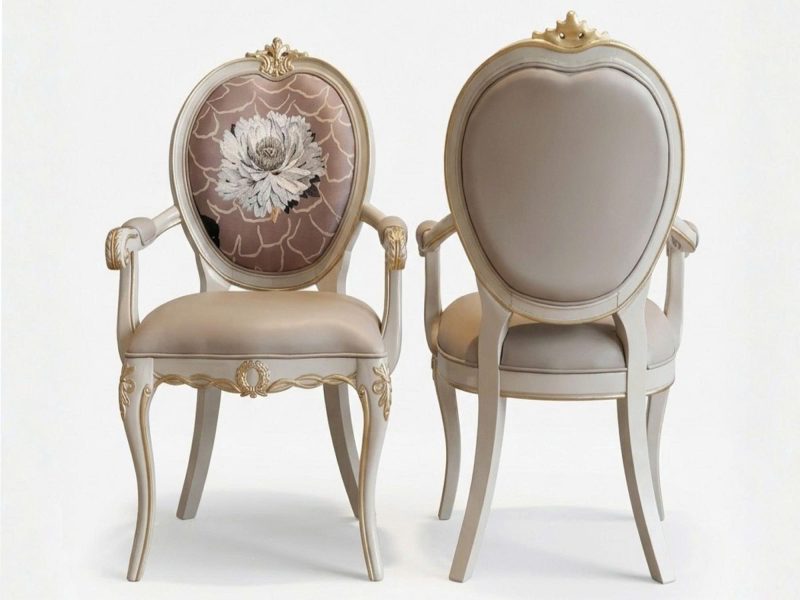 Ghế Có Tay Tân Cổ Điển H9803