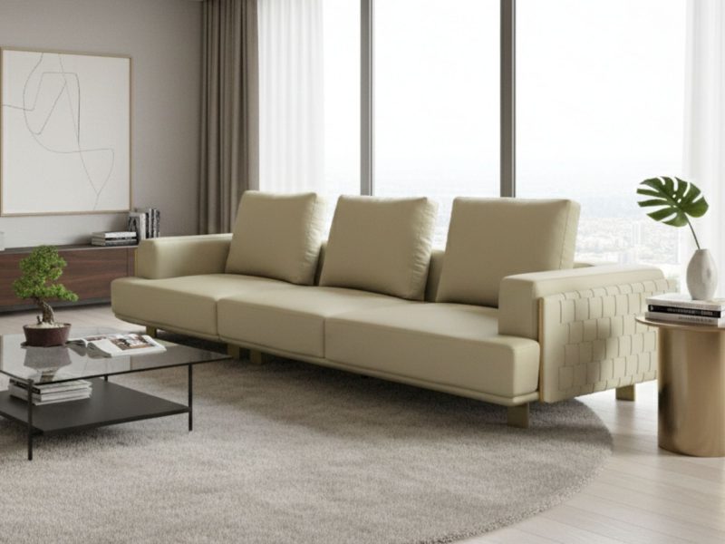 Sofa Băng Tiện Nghi Cho Phòng Khách Luxe Lounge SF551-4