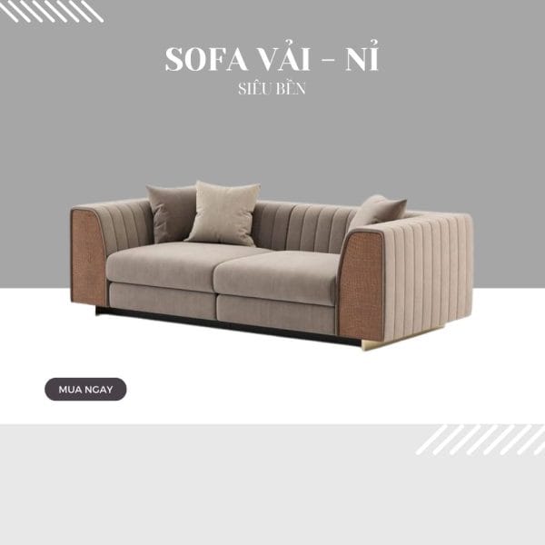 Sofa Vải, Nỉ