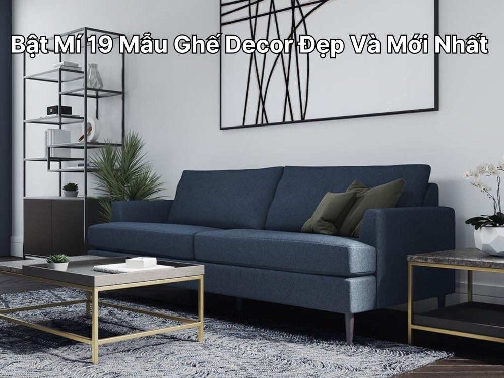 ghế decor