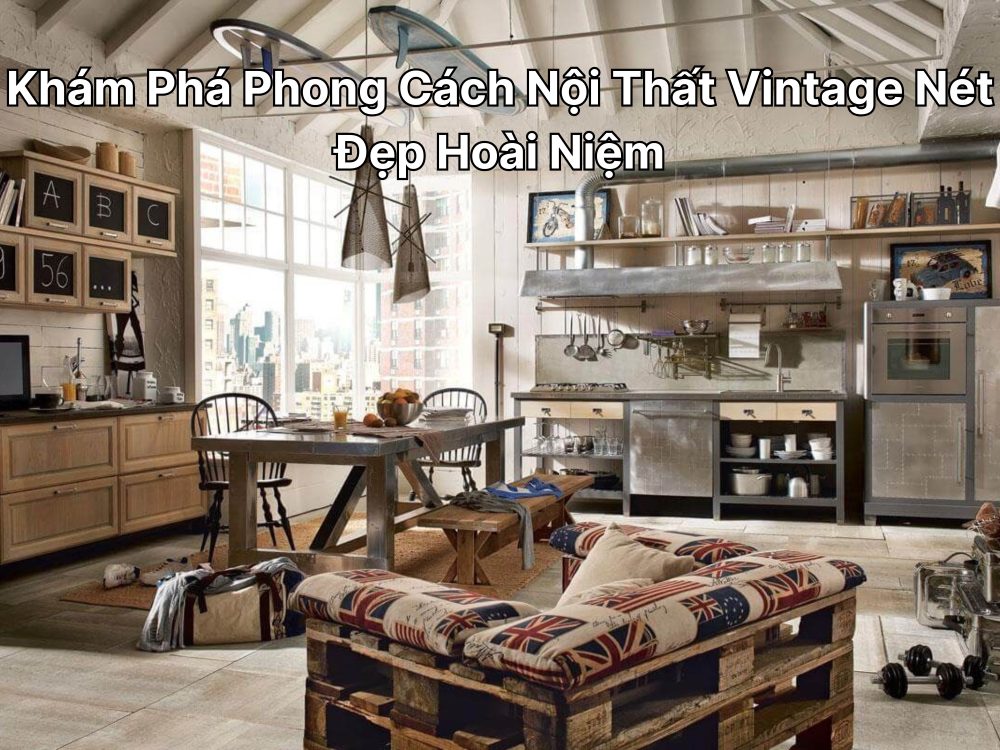 Khám Phá Phong Cách Nội Thất Vintage Nét Đẹp Hoài Niệm