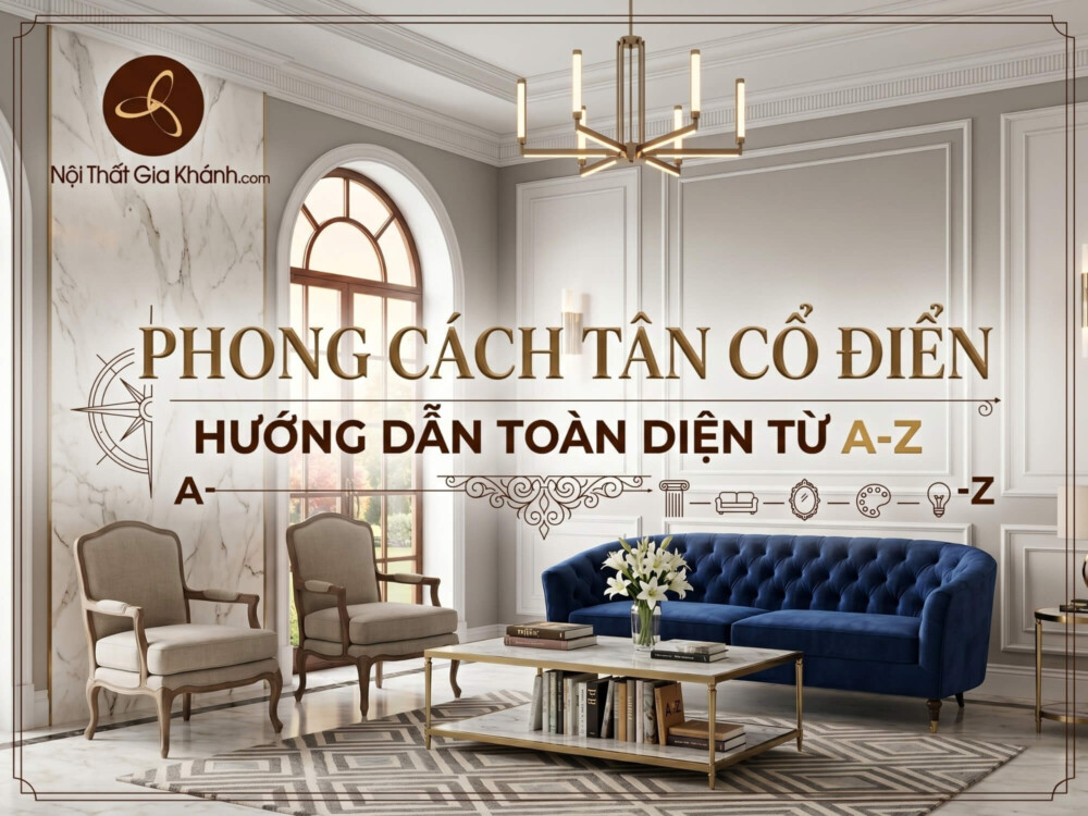 Khám Phá Phong Cách Tân Cổ Điển Lựa Chọn Top 1 Cho Không Gian Đẳng Cấp