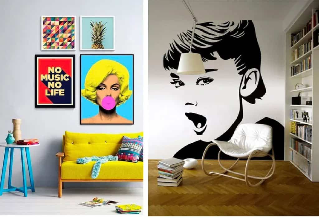 Thiết Kế Nội Thất Phong Cách Pop Art - Phá Cách, Độc Đáo Và Màu Sắc