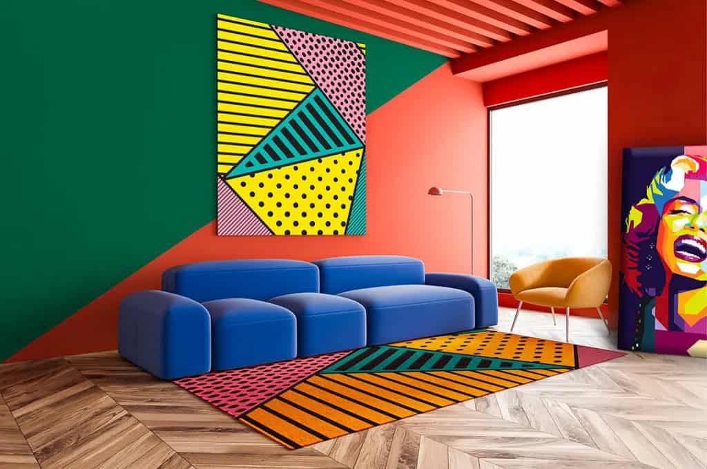 Thiết Kế Nội Thất Phong Cách Pop Art - Phá Cách, Độc Đáo Và Màu Sắc