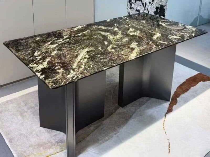 Bàn Ăn Mặt Đá Tự Nhiên BAQ55-24