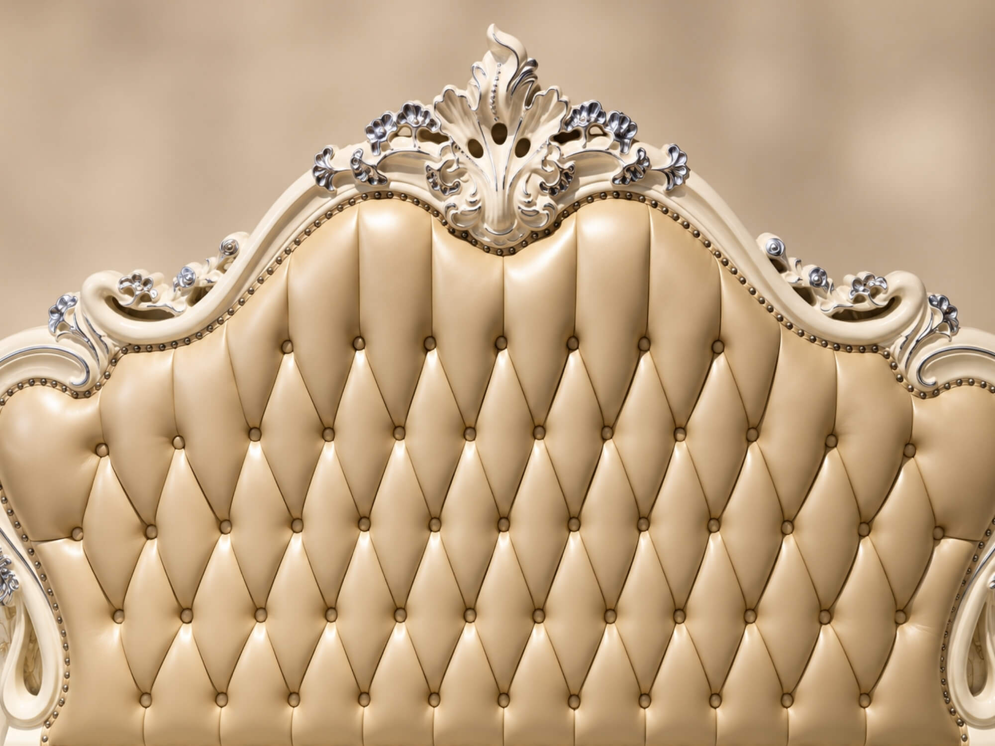 Giường Ngủ PRINCESS ÉLODIE - Giường Tân Cổ Điển Nhập Khẩu 1M8 GIB16-18 - Ảnh 4