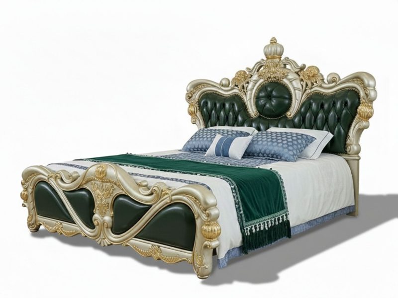 Giường Ngủ Tân Cổ Điển 2M GIB989-20