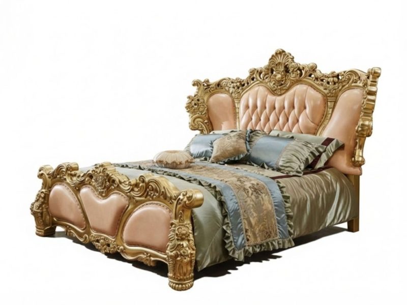 Giường Ngủ Tân Cổ Điển 2M GIB890-20