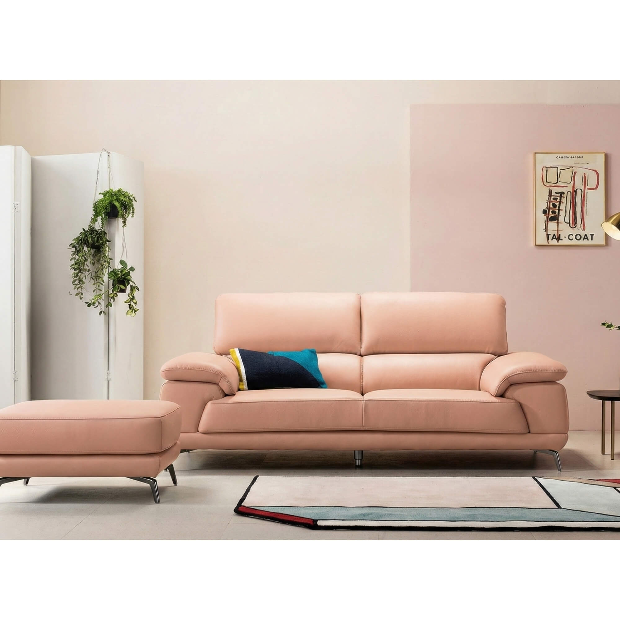Sofa CONTOUR băng 2 chỗ nhỏ gọn cho chung cư tại xưởng Gia Khánh