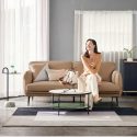 Sofa DELICA – Sofa Da Băng Đôi Cao Cấp Nhỏ Gọn Cho Phòng Khách Mini