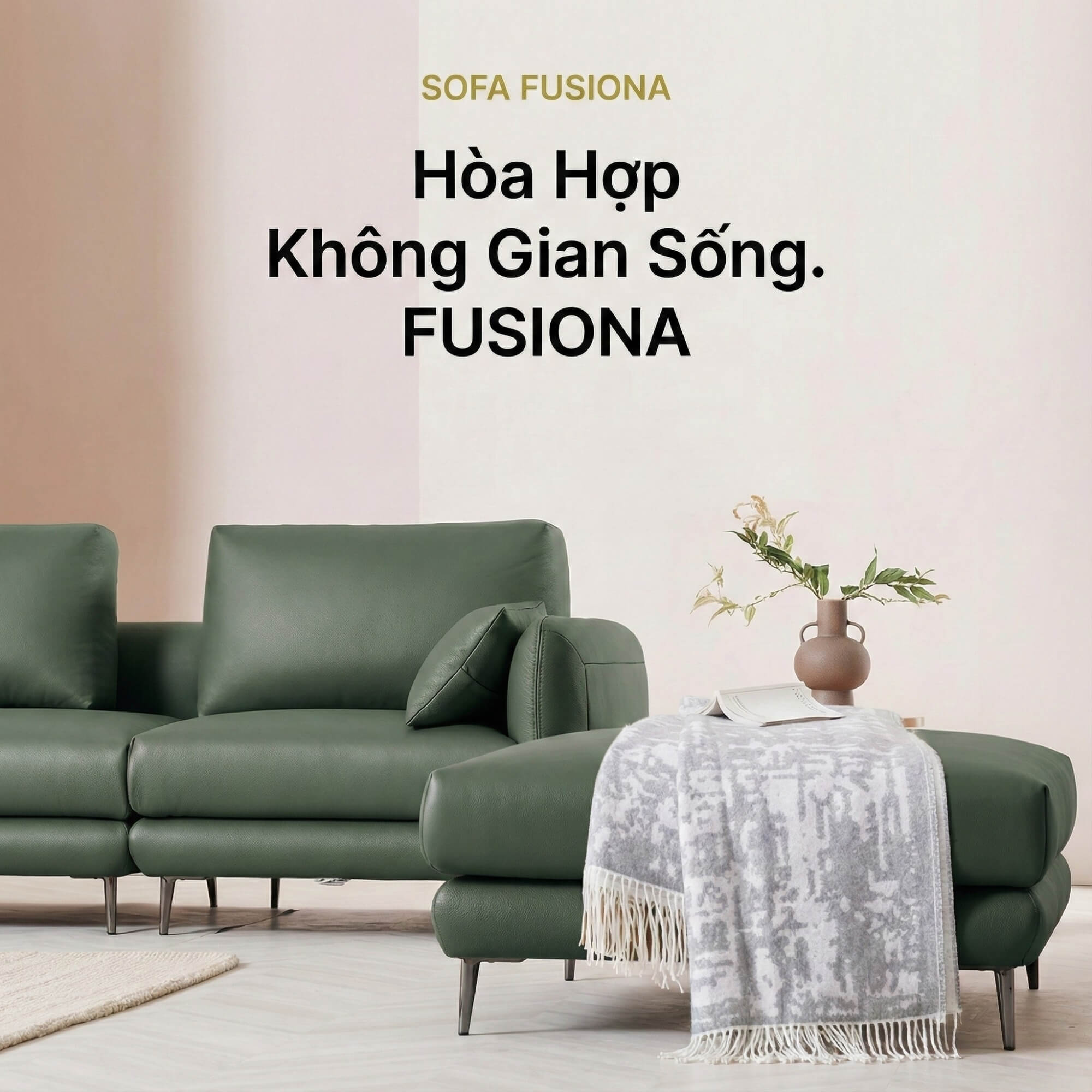 Sofa FUSIONA – Sofa Modular Độc Đáo Cho Lối Sống Trẻ Trung