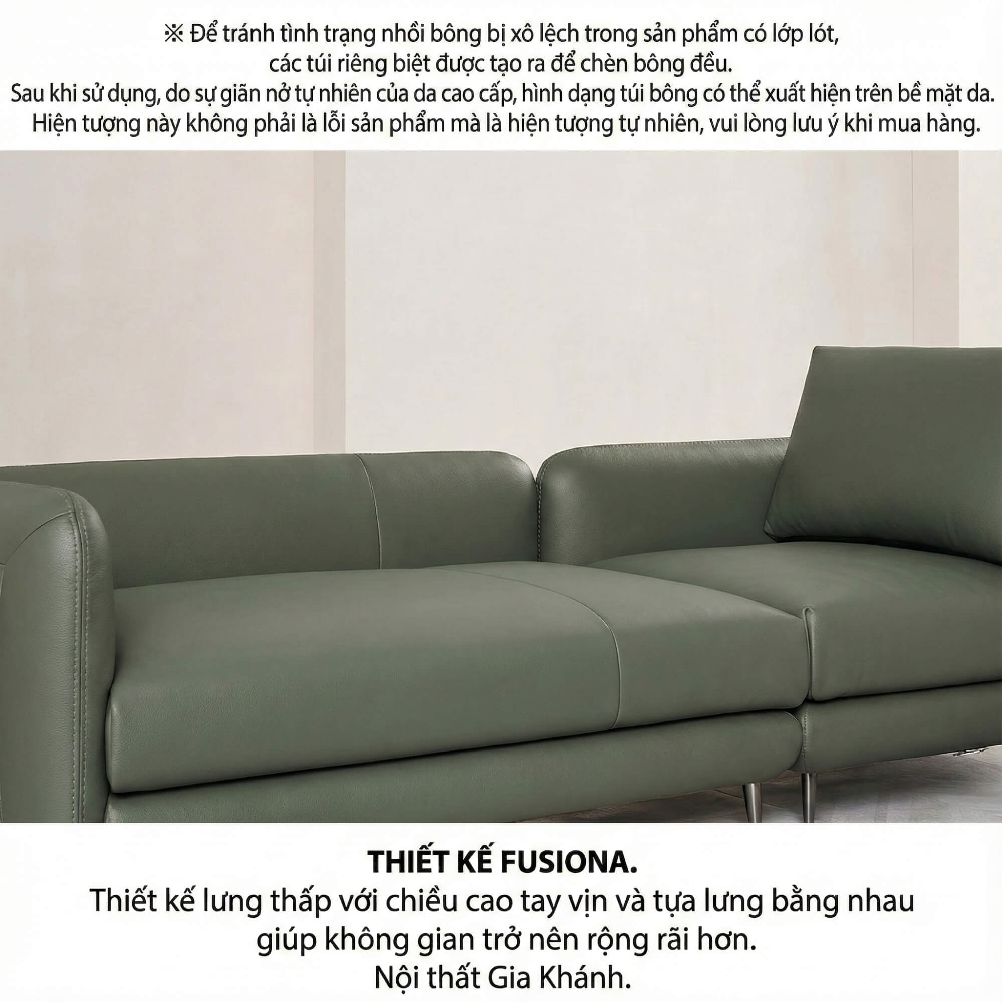 Sofa FUSIONA – Sofa Modular Độc Đáo Cho Lối Sống Trẻ Trung