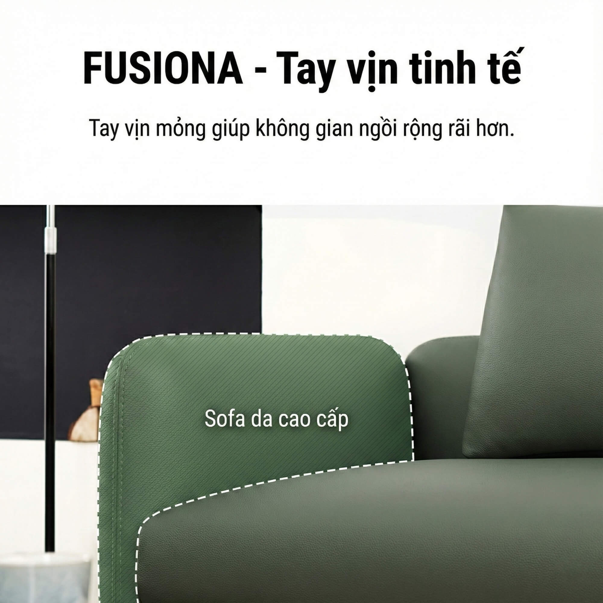 Sofa FUSIONA – Sofa Modular Độc Đáo Cho Lối Sống Trẻ Trung