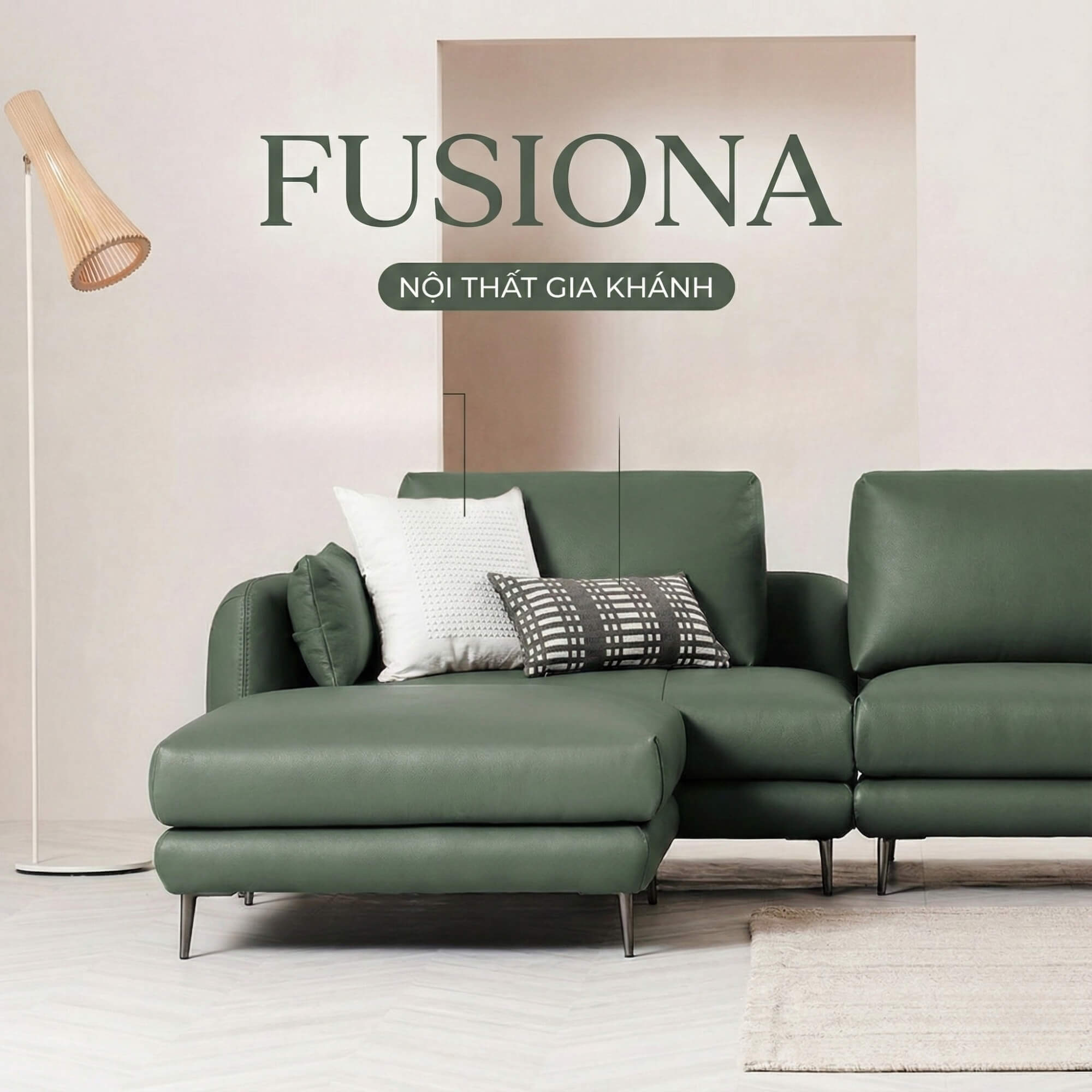 Sofa FUSIONA – Sofa Modular Độc Đáo Cho Lối Sống Trẻ Trung