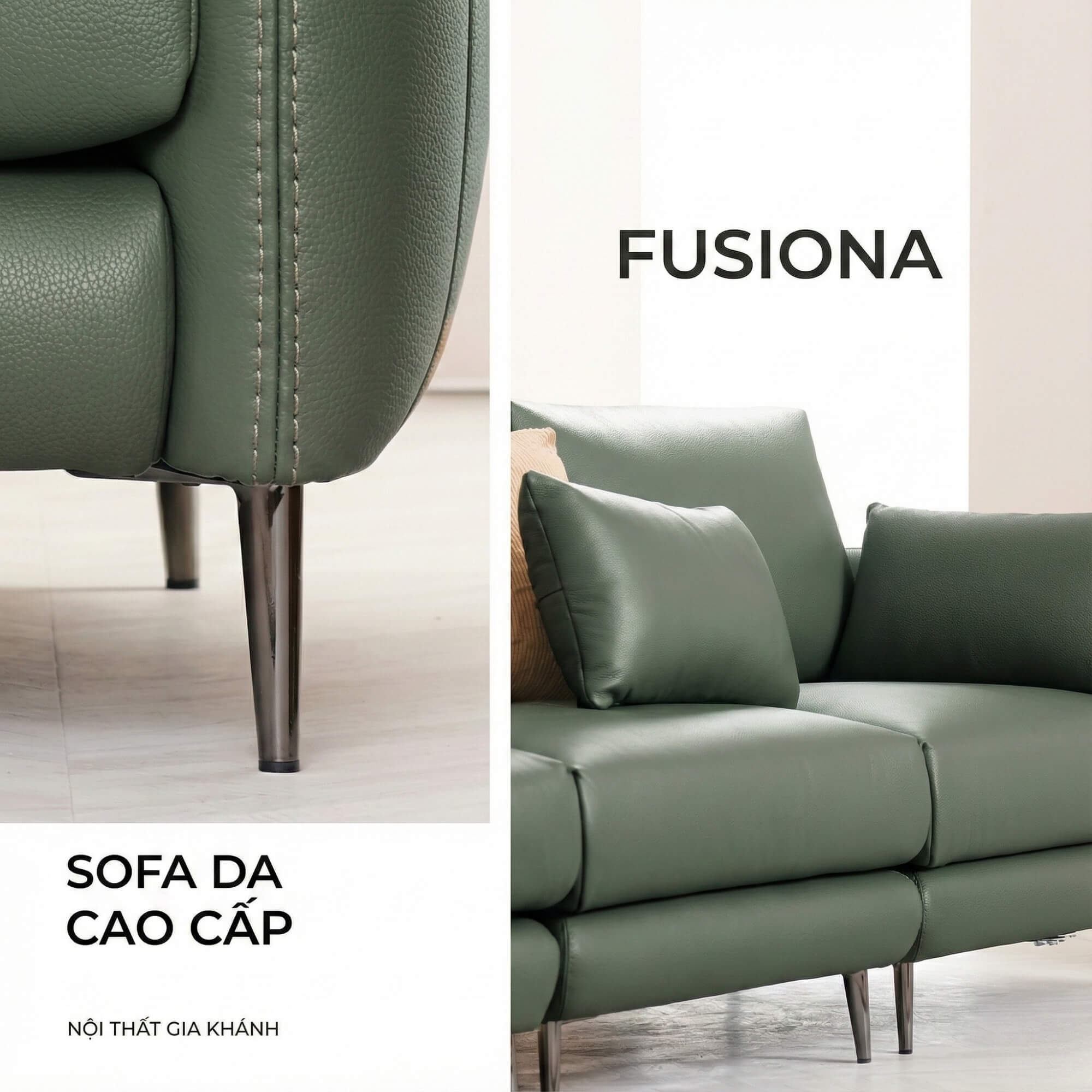 Sofa FUSIONA – Sofa Modular Độc Đáo Cho Lối Sống Trẻ Trung