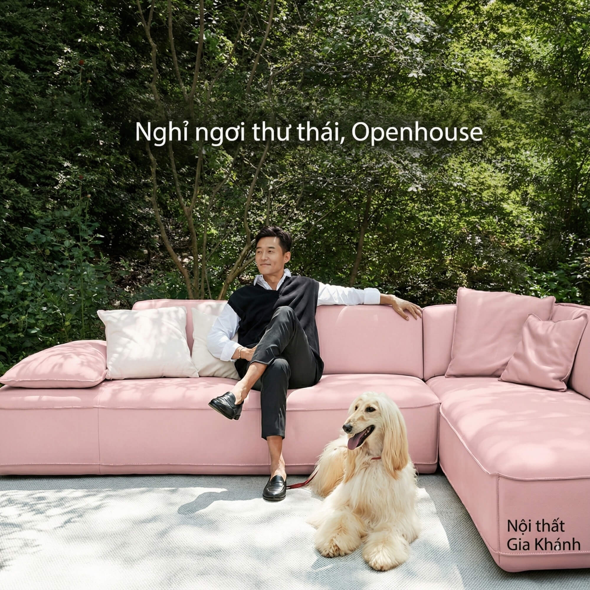 Sofa Openhouse – Sofa Góc Hiện Đại Da Cao Cấp Cỡ Lớn Cho Sự Thoải Mái