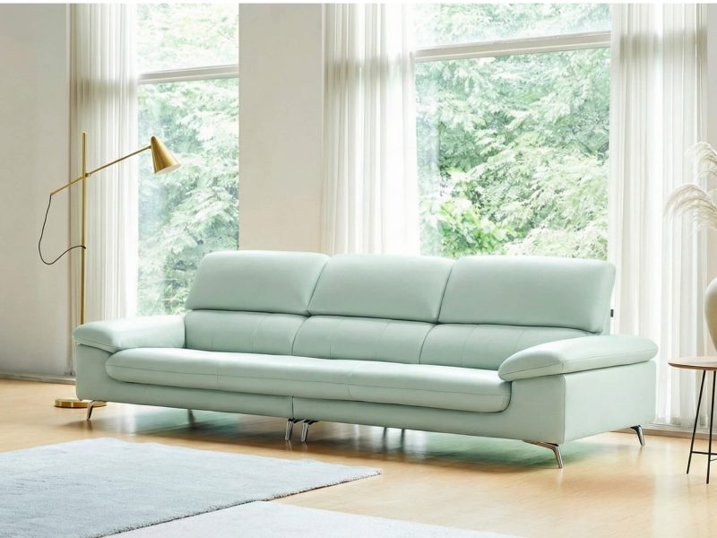 Sofa RELIA – Sofa Da Hiện Đại Dáng Băng Thiết Kế Nghỉ Ngơi Thư Thái