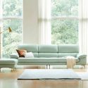 Sofa RELIA – Sofa Da Hiện Đại Dáng Băng Thiết Kế Nghỉ Ngơi Thư Thái