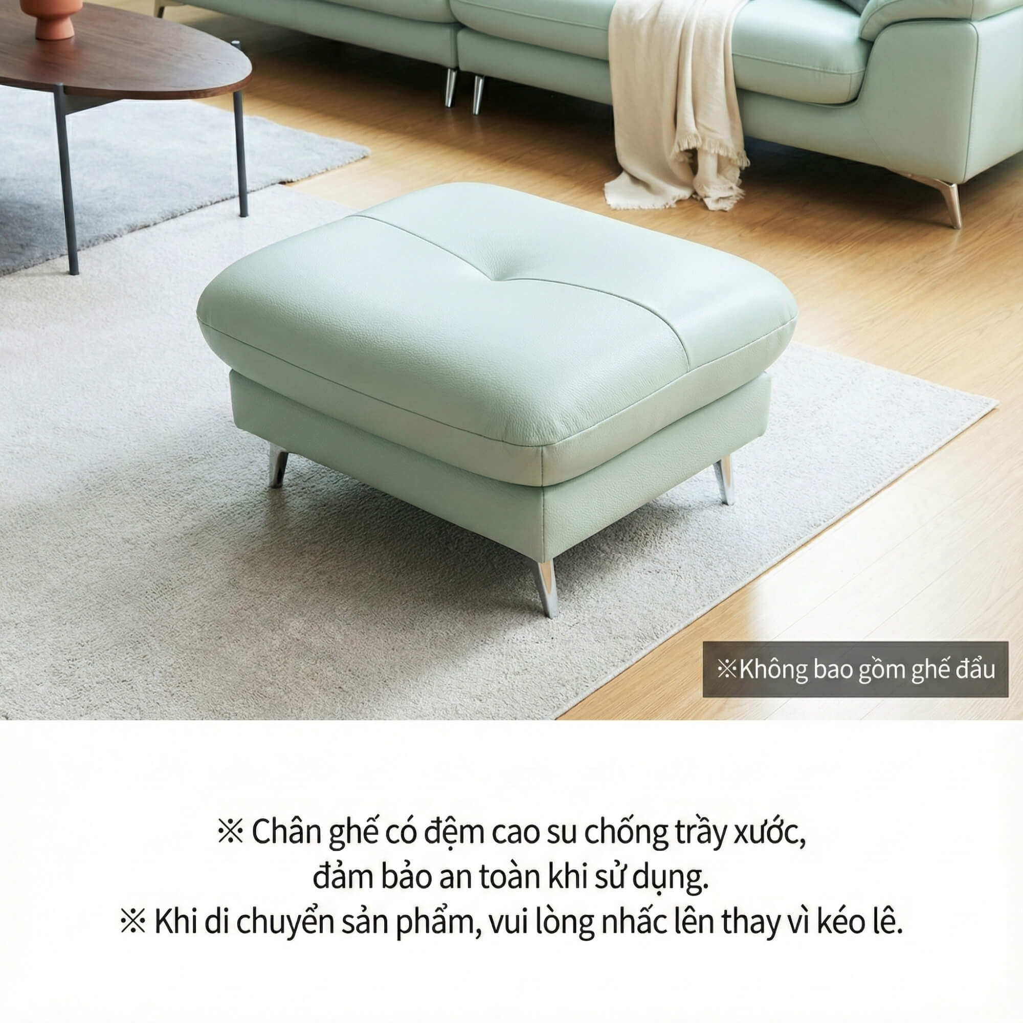 Sofa RELIA – Sofa Da Hiện Đại Dáng Băng Thiết Kế Nghỉ Ngơi Thư Thái 