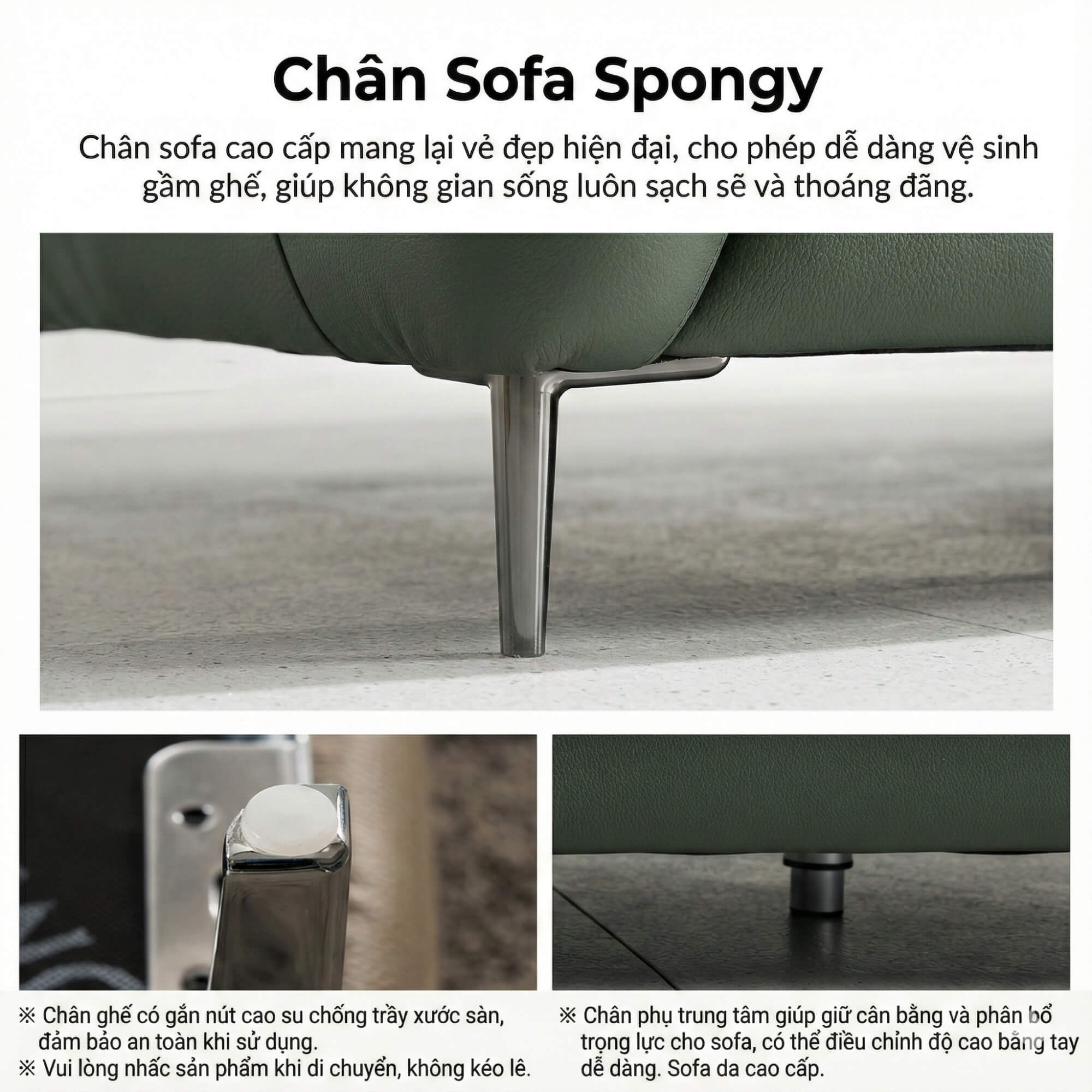 Sofa SPONGY - Sofa Băng 2 Chỗ Nhỏ Gọn Và Êm Ái