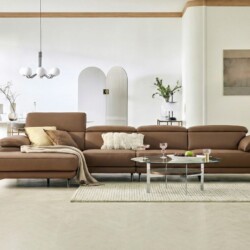 Sofa TEDDY – Sofa Hiện Đại Bọc Da Cao Cấp Thiết Kế Tinh Tế Êm Ái