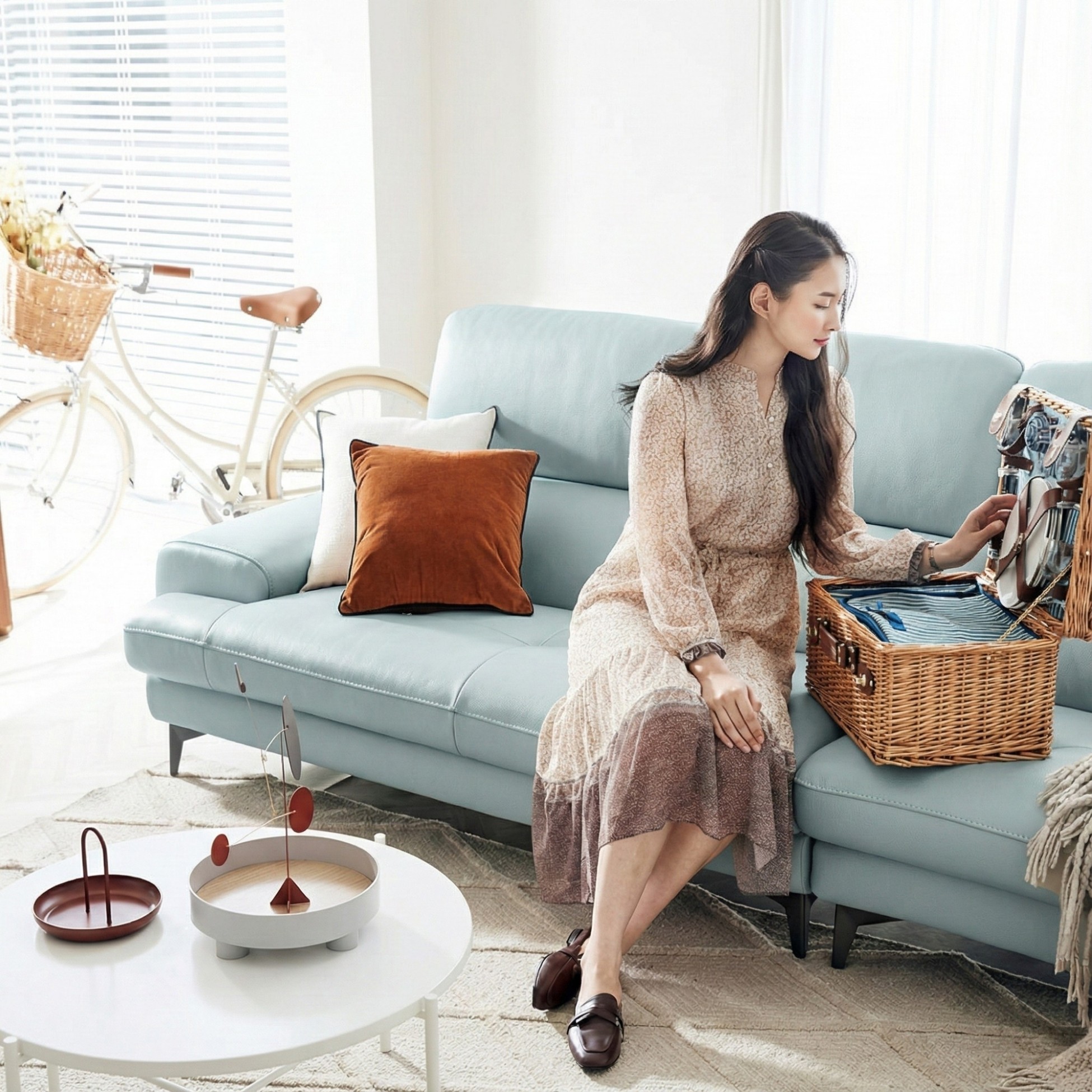 Sofa ZEPHYR – Sofa Da Cao Cấp Hiện Đại Êm Ái Tối Ưu