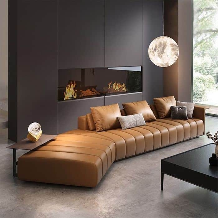 Mẫu sofa góc đã bàn giao