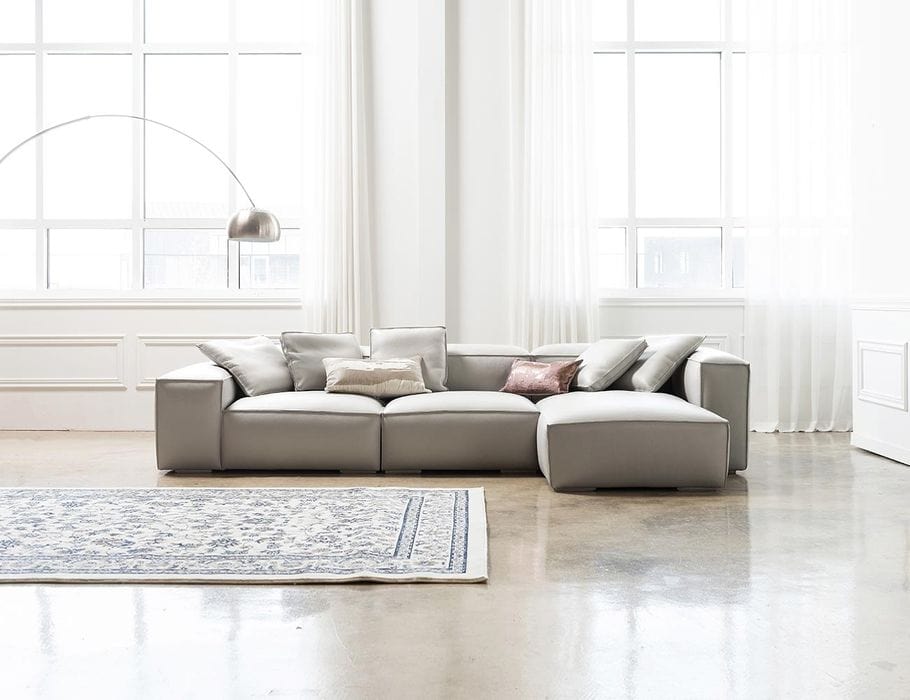 Mẫu sofa góc đã bàn giao