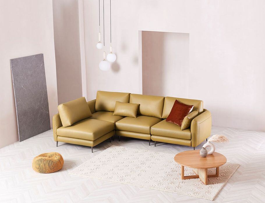 Mẫu sofa góc đã bàn giao