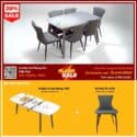 Combo Bàn Ăn Hiện Đại T801