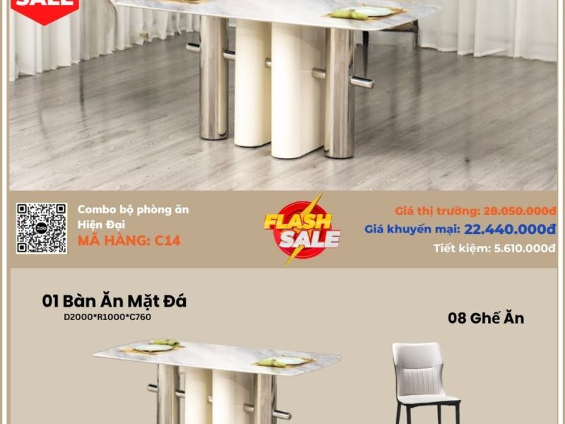 Combo Phòng Ăn Hiện Đại C14