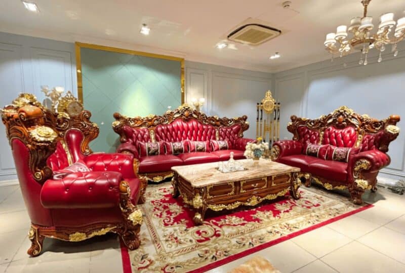 Combo Bộ Phòng Khách Tân Cổ Điển