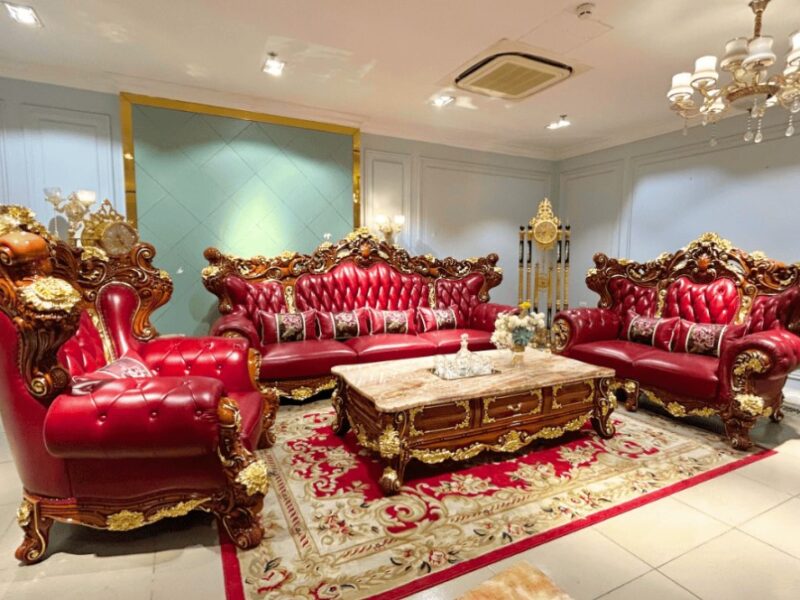 Combo Bộ Phòng Khách Tân Cổ Điển