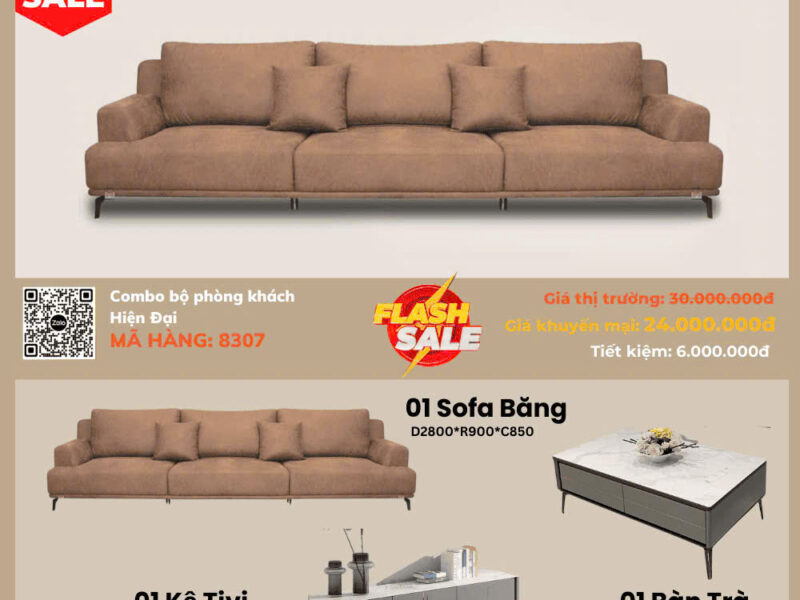 Combo Bộ Phòng Ngủ Hiện Đại