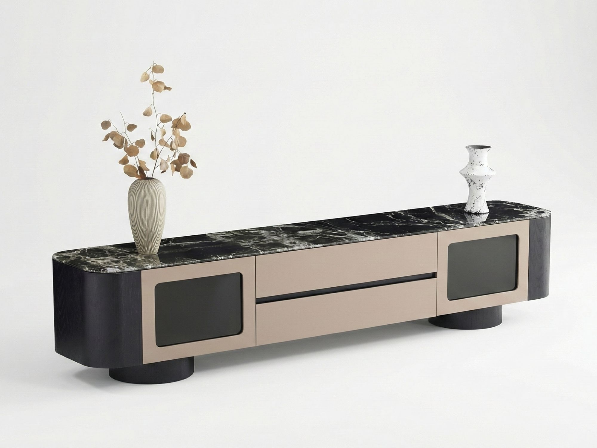 Bàn Trà Kệ Tivi Mặt Đá Tự Nhiên 2502 - Ảnh 7