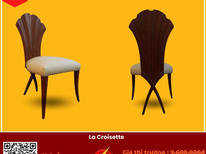 Ghế Gỗ Gõ Đỏ La Croisette