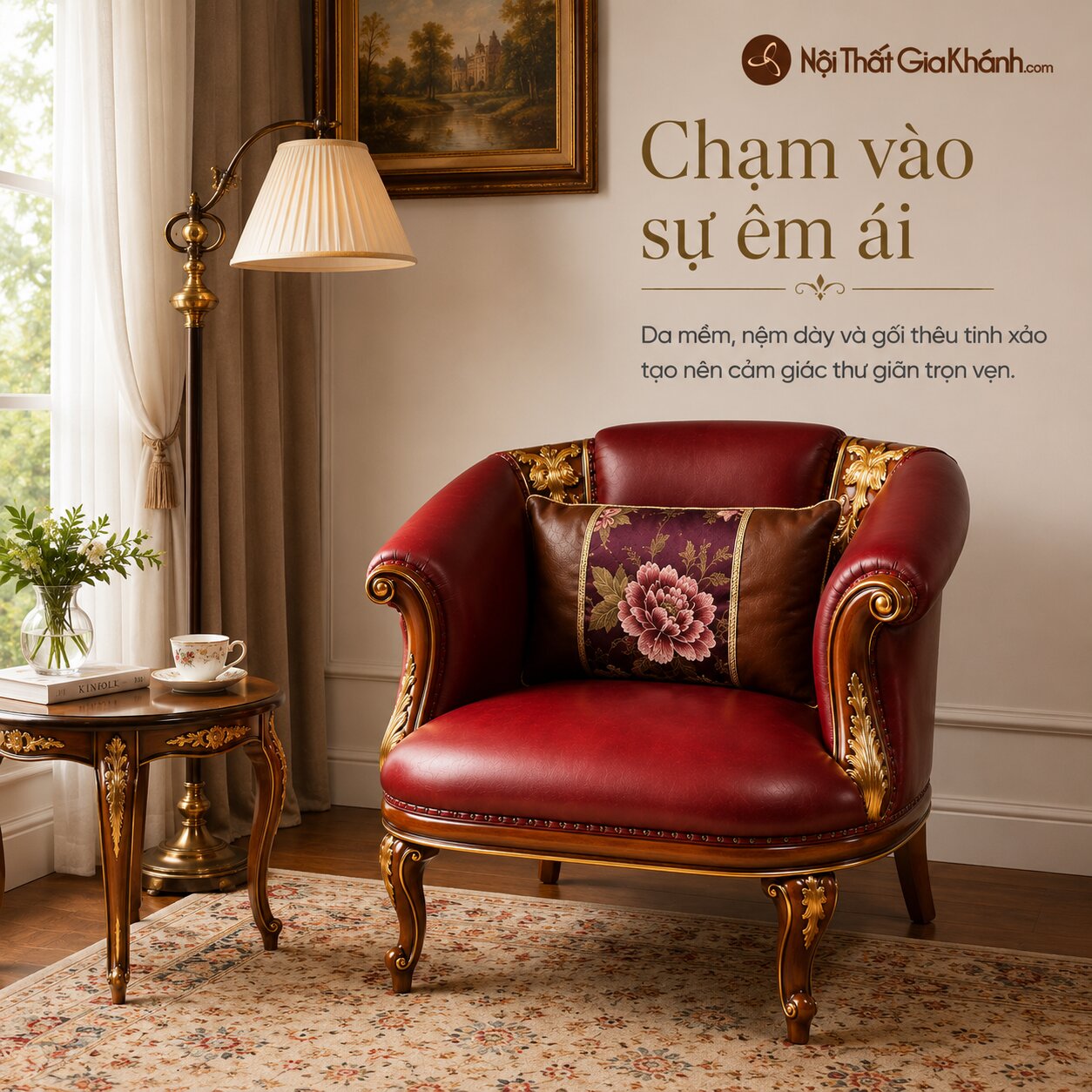 Ghế Thư Giãn FLORENCE CLASSIC GTG 8802