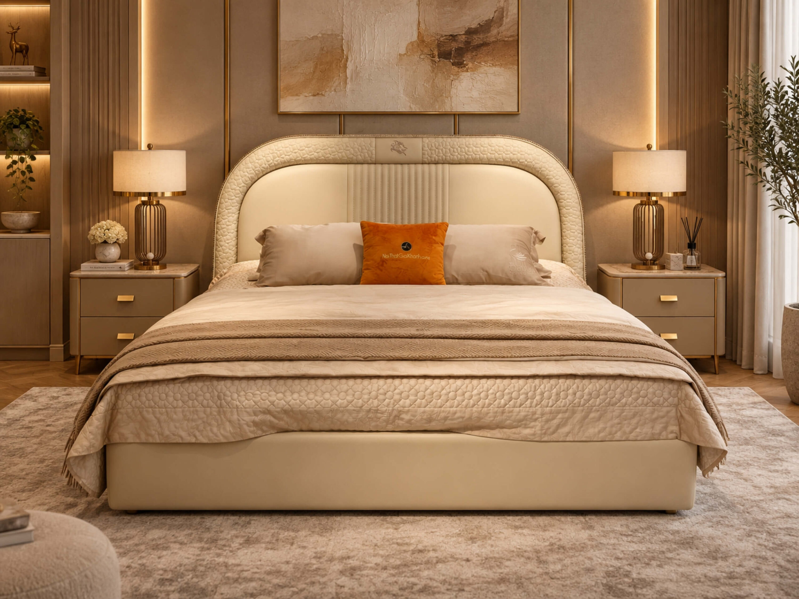 Giường Ngủ Pegasus Luxe - Giường 2M Luxury GIQF811-20