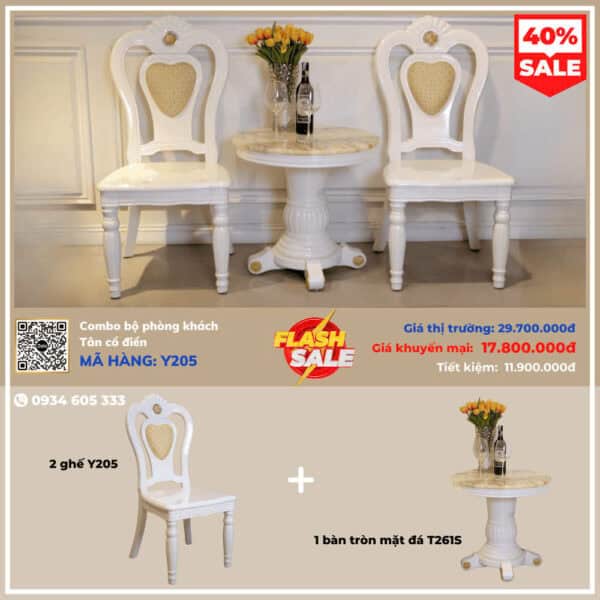 Combo Bộ Ghế Thư Giãn Y205