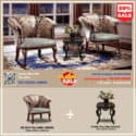 Combo Bộ Ghế Thư Giãn Tân Cổ Điển G8802