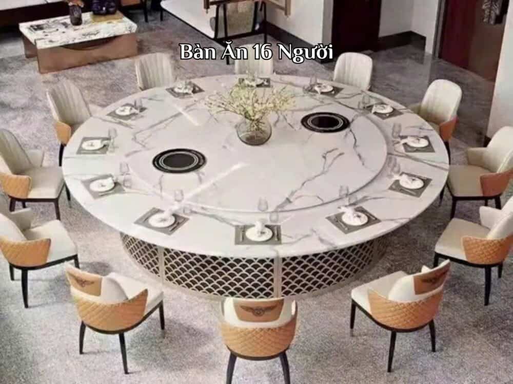 bàn ăn 16 người