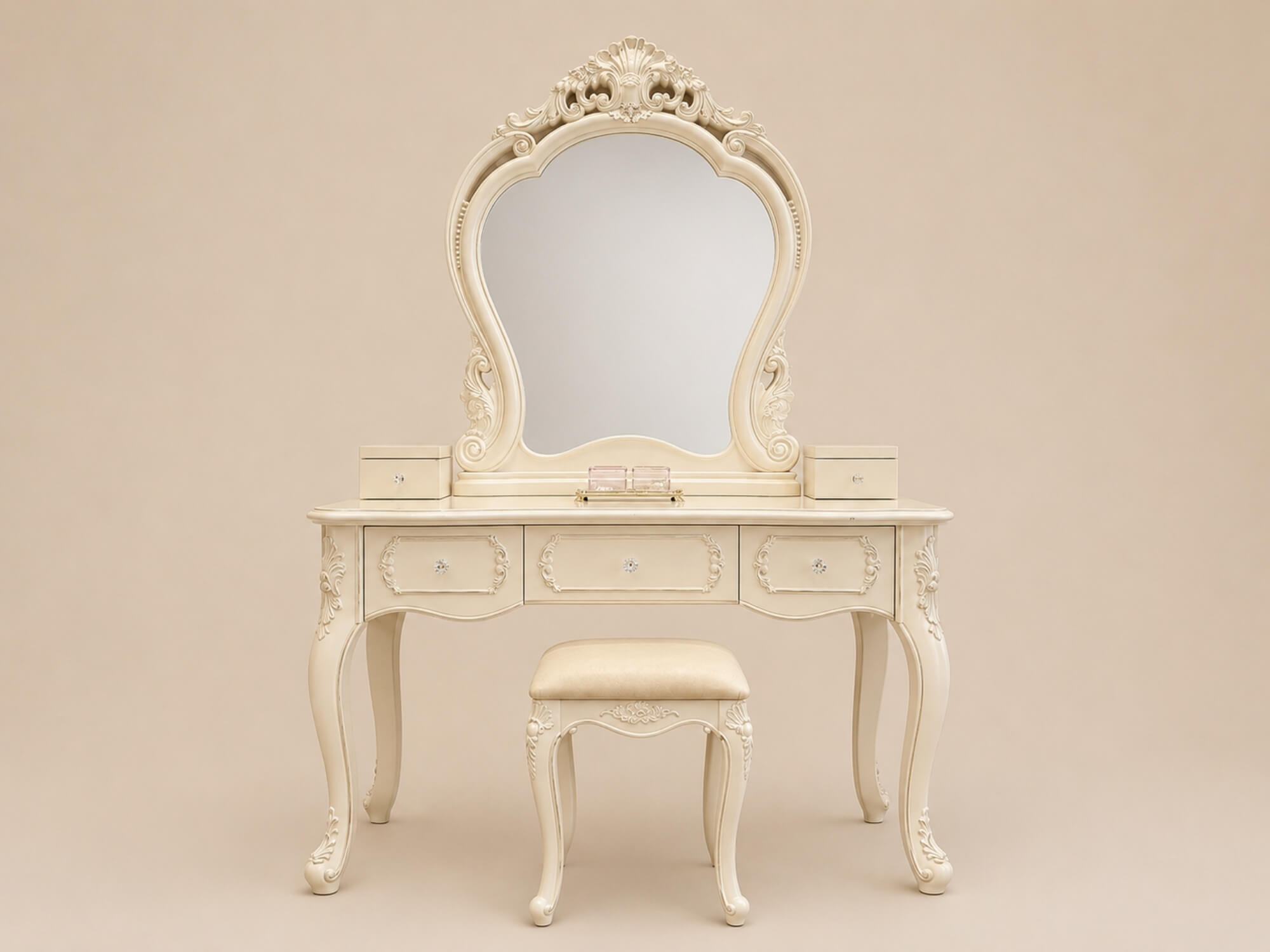 Bàn Phấn ÉLAN ROYALE - Bàn Trang Điểm Tân Cổ Điển DBC01-12 - Ảnh 2
