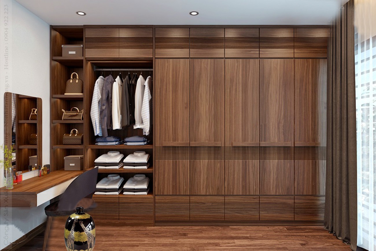 Tủ áo âm tường 4