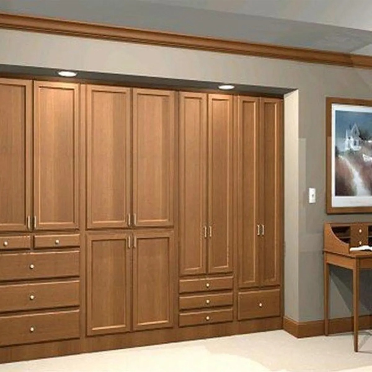 Tủ áo âm tường 5