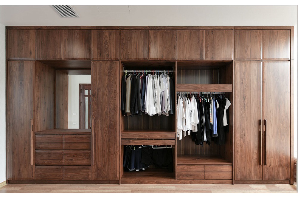 Tủ áo gỗ tự nhiên 13