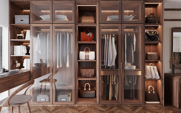 Tủ áo gỗ tự nhiên 14