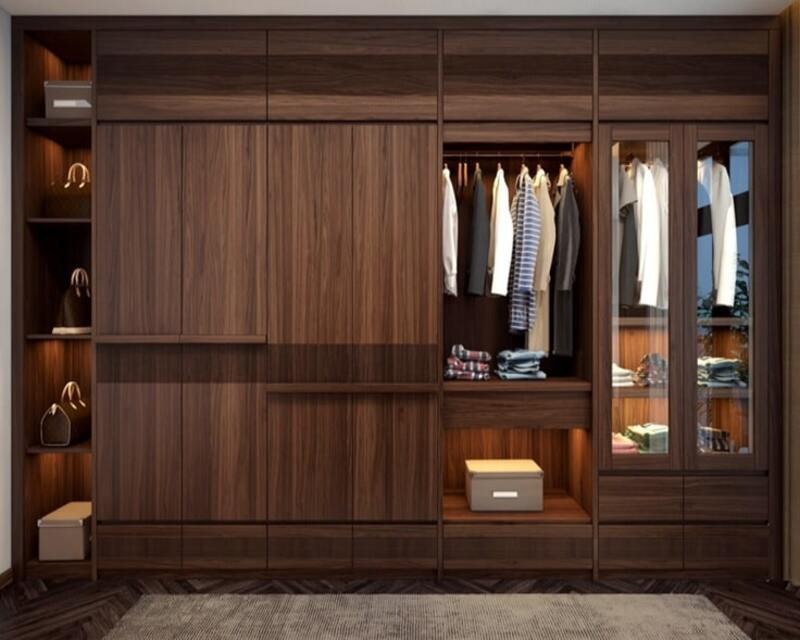 Tủ áo gỗ tự nhiên 15