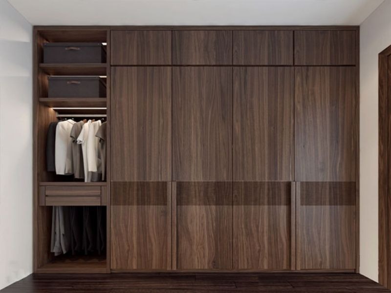 Tủ áo gỗ tự nhiên 5